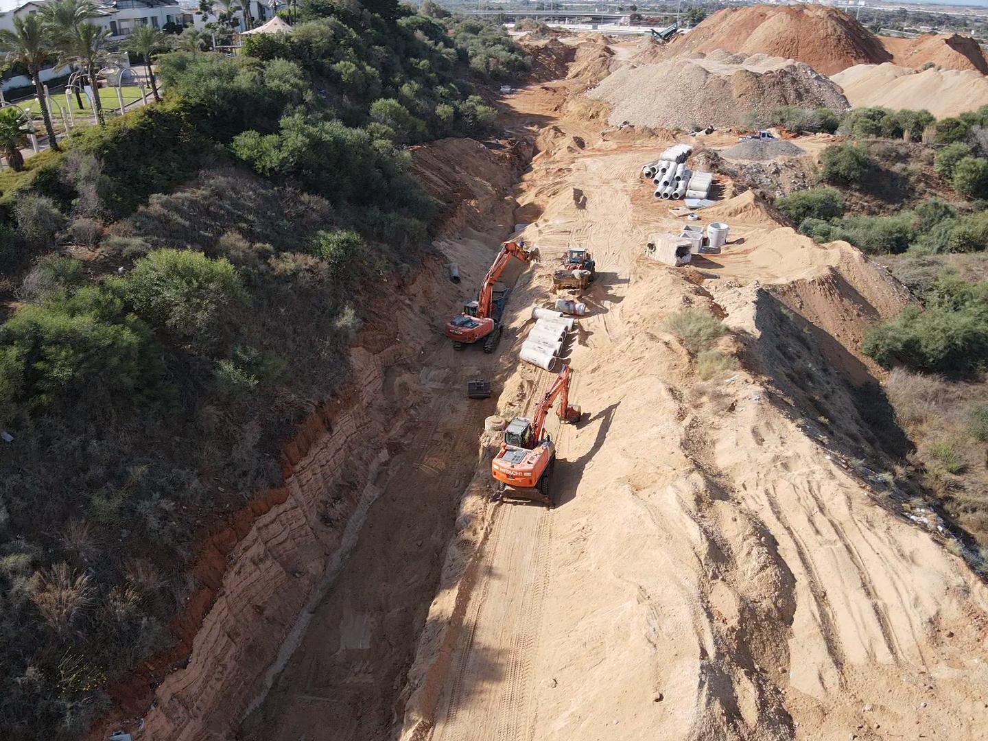 Haim Bar Lev & Rene Cassin Sewer Collector Replacement