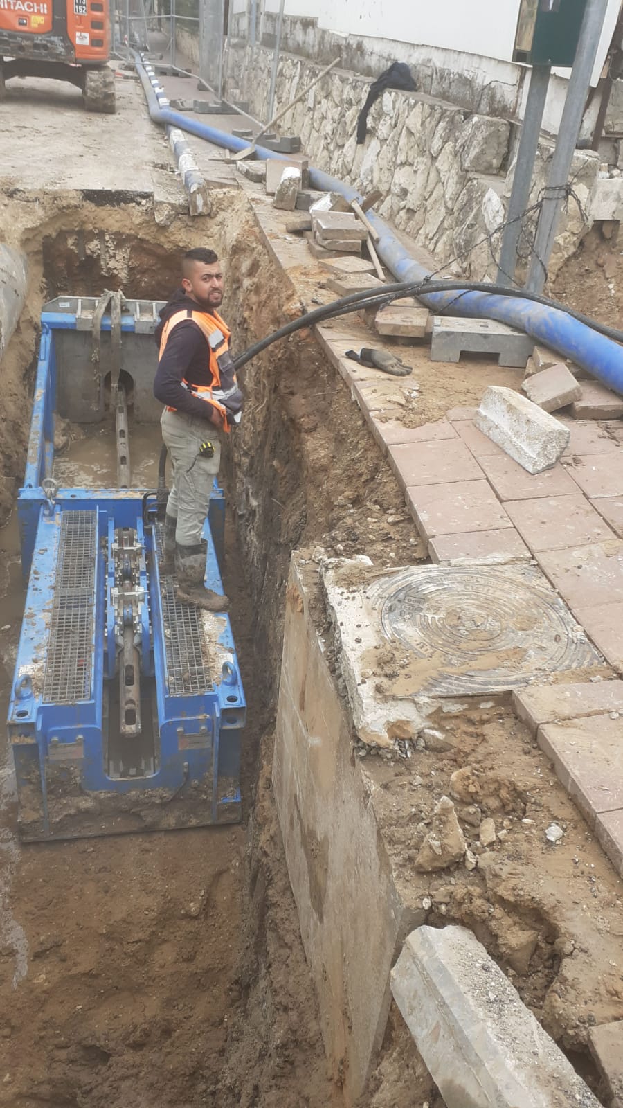 Hatfutsot Street Sewer Line Upgrade